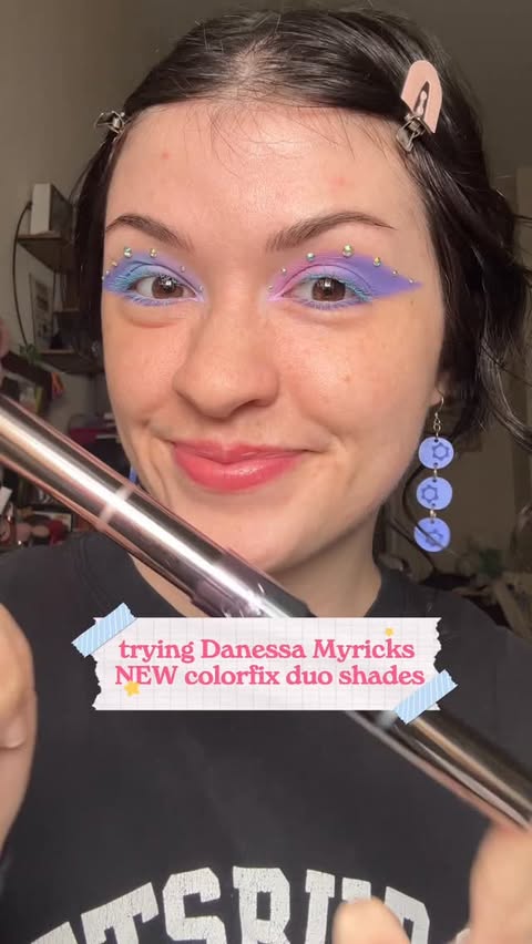 Instagram post by @glamgio_nyc for Danessa Myricks Beauty. Caption reads: [...] THAT👏🏻 I will be wearing the....