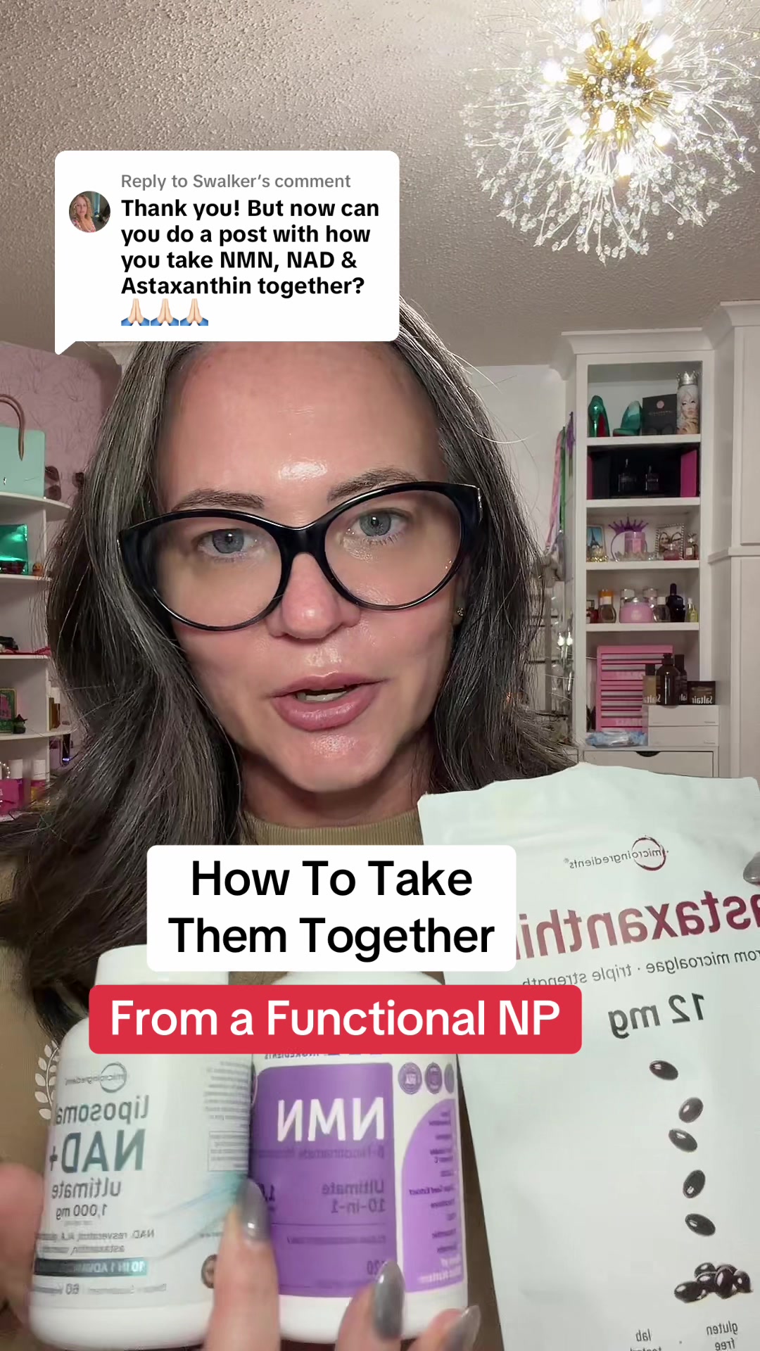 TikTok post by @southern_wellness for Micro Ingredients. Caption reads: Replying to @Swalker @Micro Ingredients....