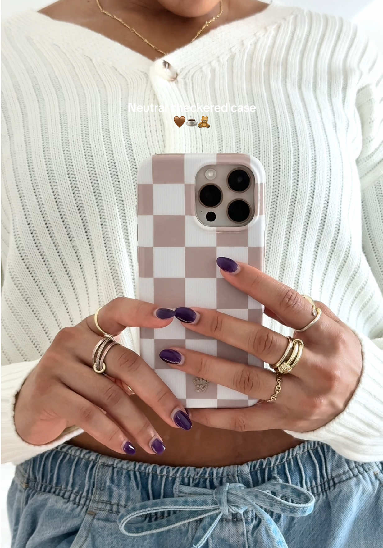 TikTok post by @lyricsugc for VELVET CAVIAR. Caption reads: 🤎🤍🤎🤍🤎🤍 @velvetcaviar #velvetcaviar....