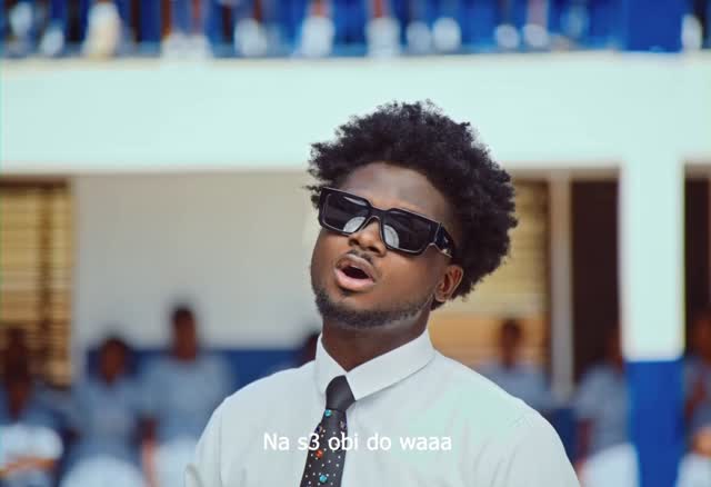 Instagram post by @kuamieugene for UNICEF. Caption reads: Let Them Shine  with @unicefghana is out now with....