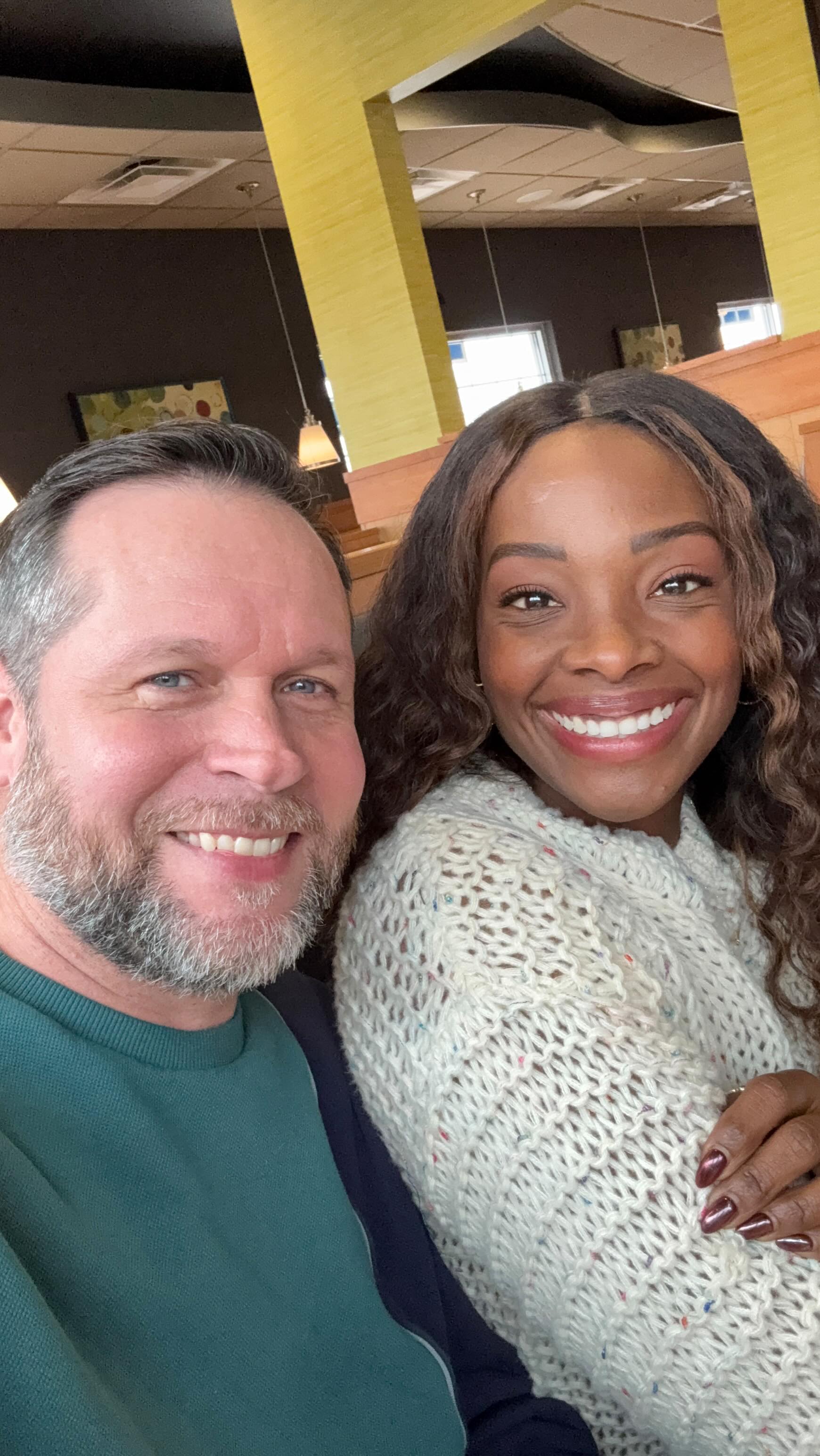 Instagram post by @gabeflowers for Culver's. Caption reads: #ad Had a great lunch date with Babe at @culvers!....