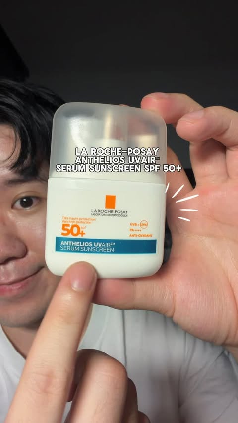 Instagram post by @skin.ken for La Roche-Posay. Caption reads: [...] a new sunscreen! This is the @larocheposay....