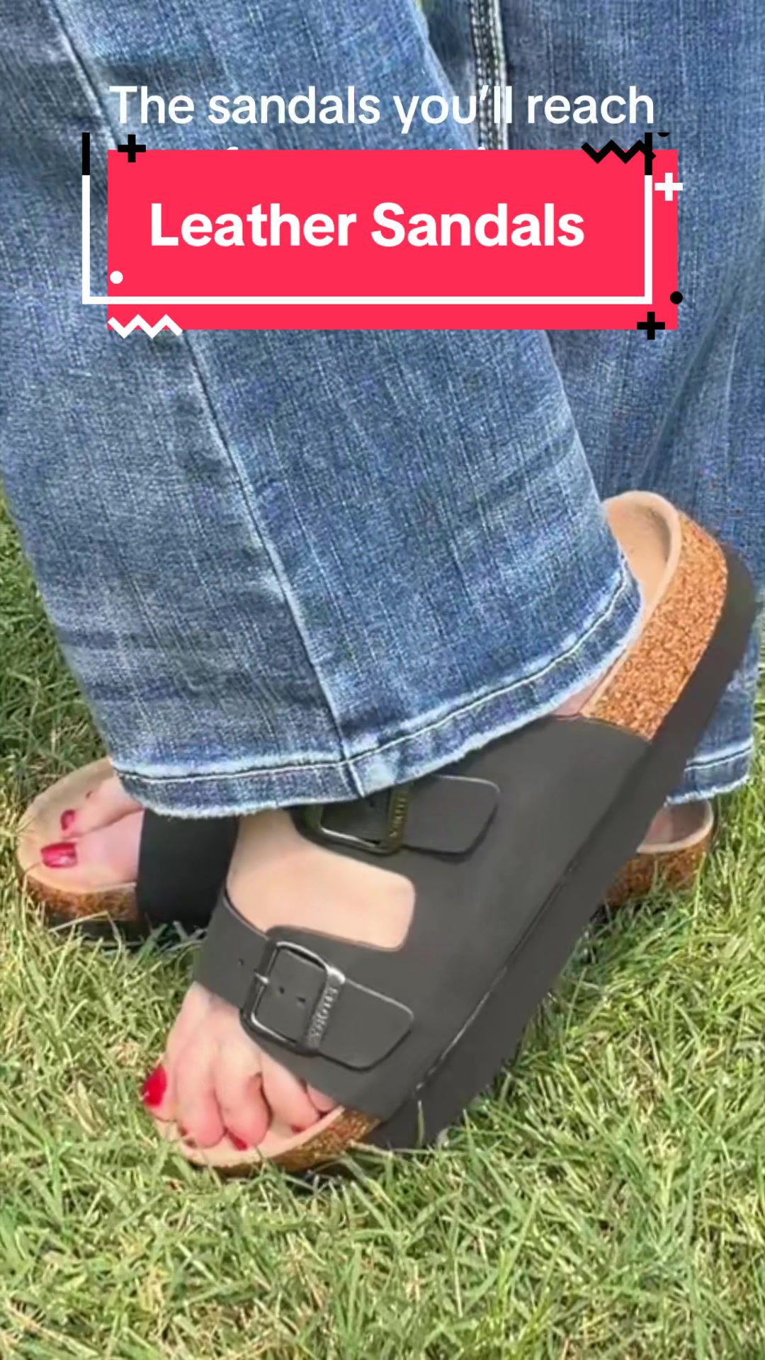 TikTok post by @annettemork for Fitory. Caption reads: [...] Go true to size. Free shipping. @Fitory....