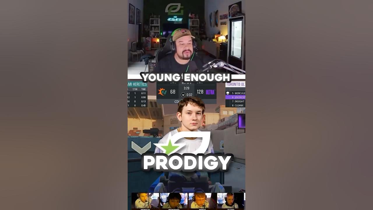 YouTube post by @BreakingPointGG for PrizePicks. Caption reads: How Mercules Joined OpTic 🤯.