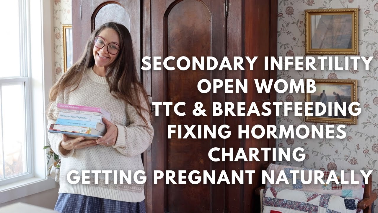 YouTube post by @HopewellHeights for NutriMill. Caption reads: Chat all things fertility with a mom of 5....