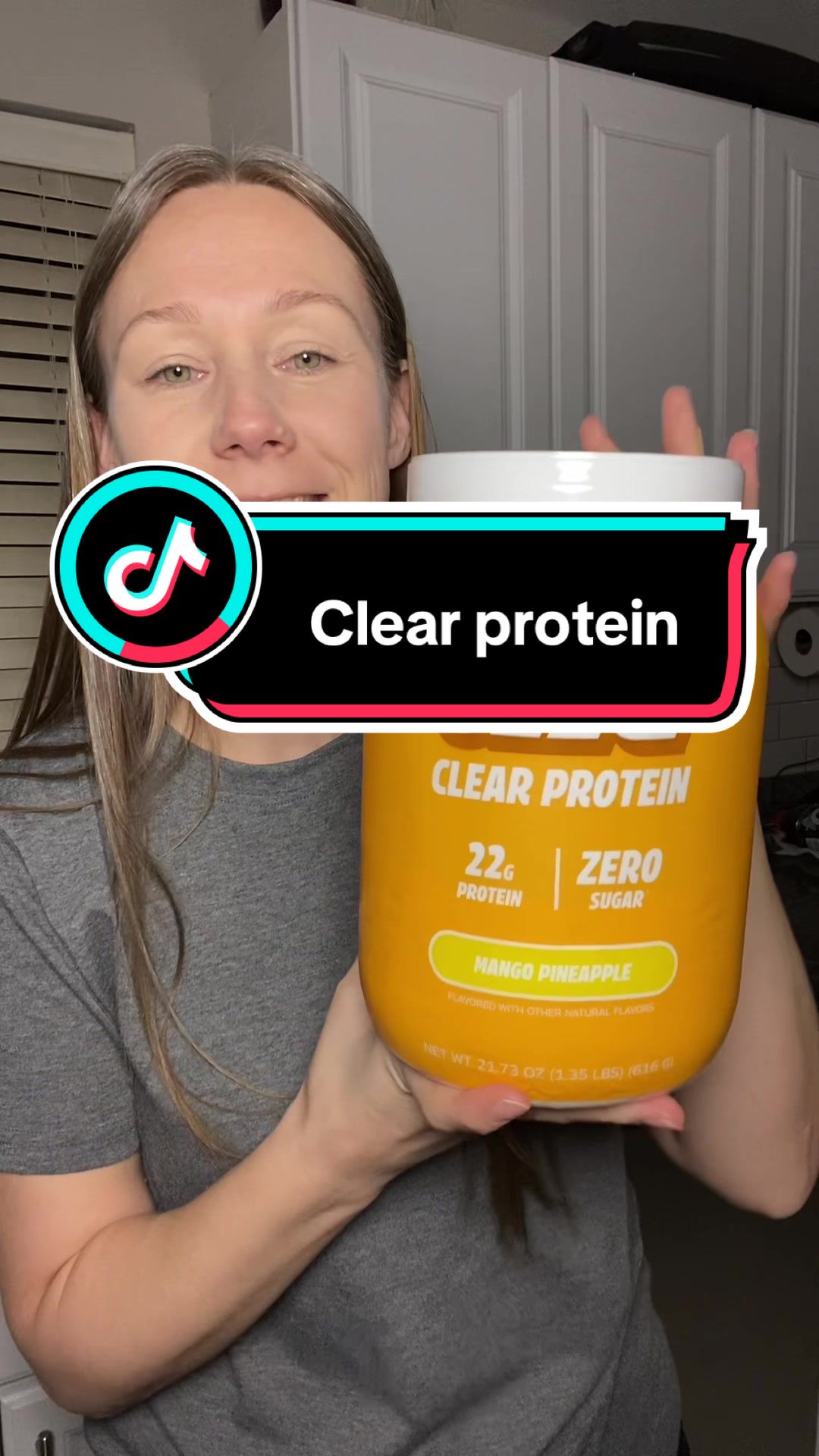 TikTok post by @jamiemartin046 for SEEQ SUPPLY. Caption reads: [...] #protein #fruity #wheyprotein @SEEQ SUPPLY.