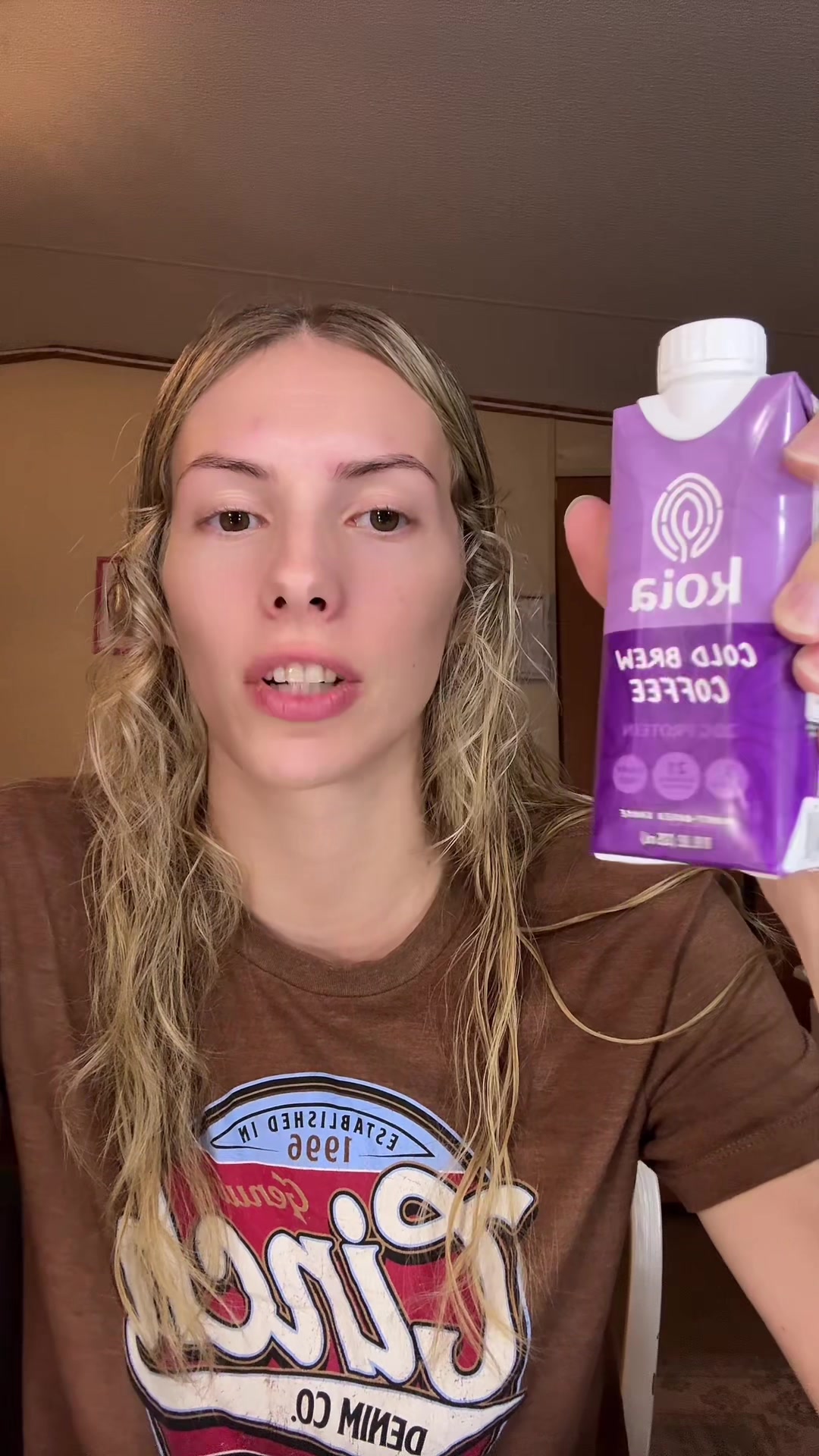 TikTok post by @kellyb.dennis for Koia. Caption reads: These are so good, I can’t rave ab them enough....