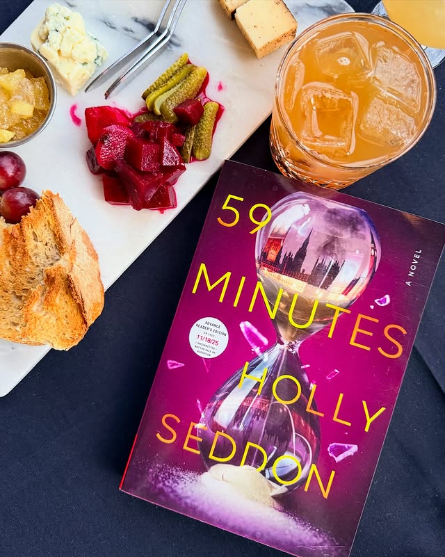 Instagram post by an influencer for Atria Books. Caption reads: [...] Darnley Thanks partners @atriabooks....