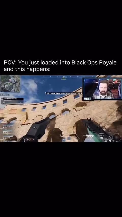 Instagram post by @greatsongshub for Discovery. Caption reads: This new Call of Duty: Warzone Black Ops Royale....