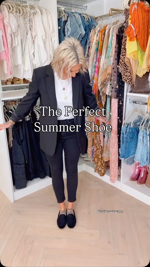 Instagram post by @rayahope for Floafers. Caption reads: [...] vegan, water-resistant loafers from....