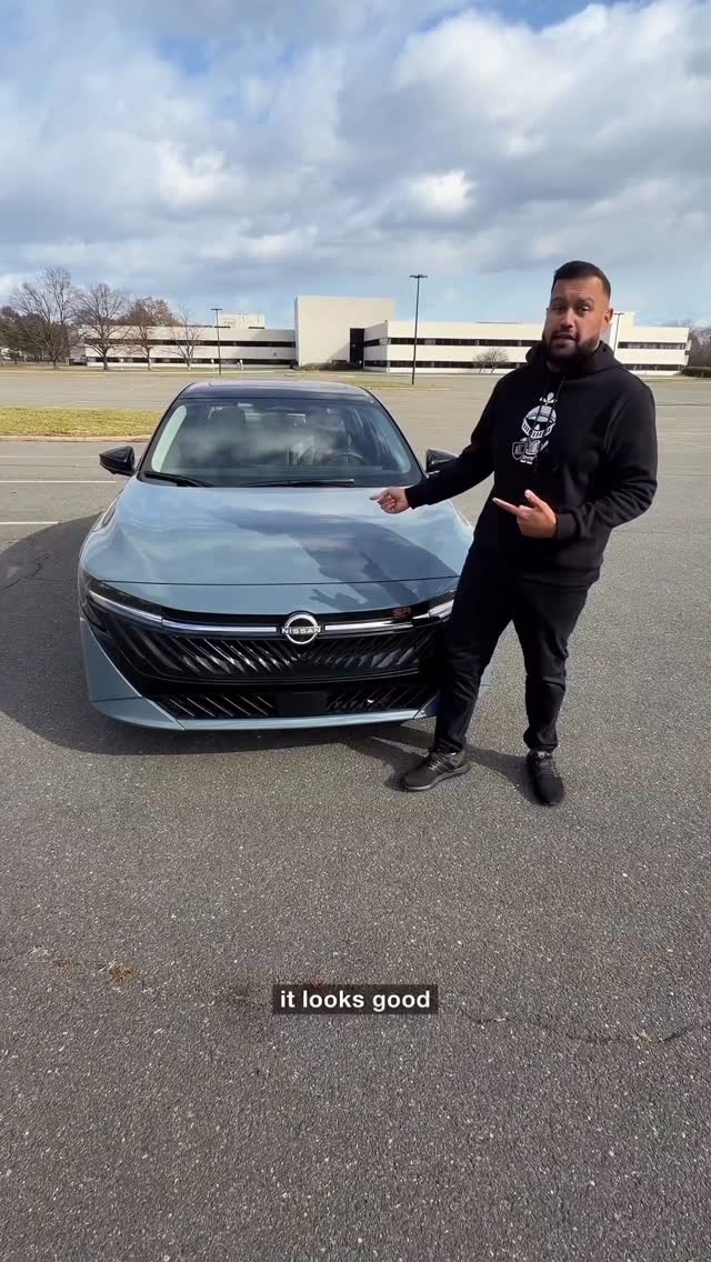 Instagram post by @omardrives for Nissan USA. Caption reads: Is it time to pick the Nissan Sentra over the....