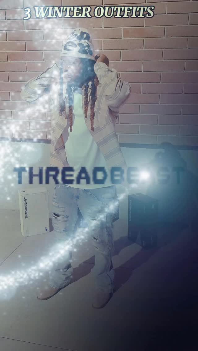 Instagram post by @tommyfbc for ThreadBeast. Caption reads: 3 for 3 @threadbeast 🤝🏾 | USE CODE - FITS111 $30....