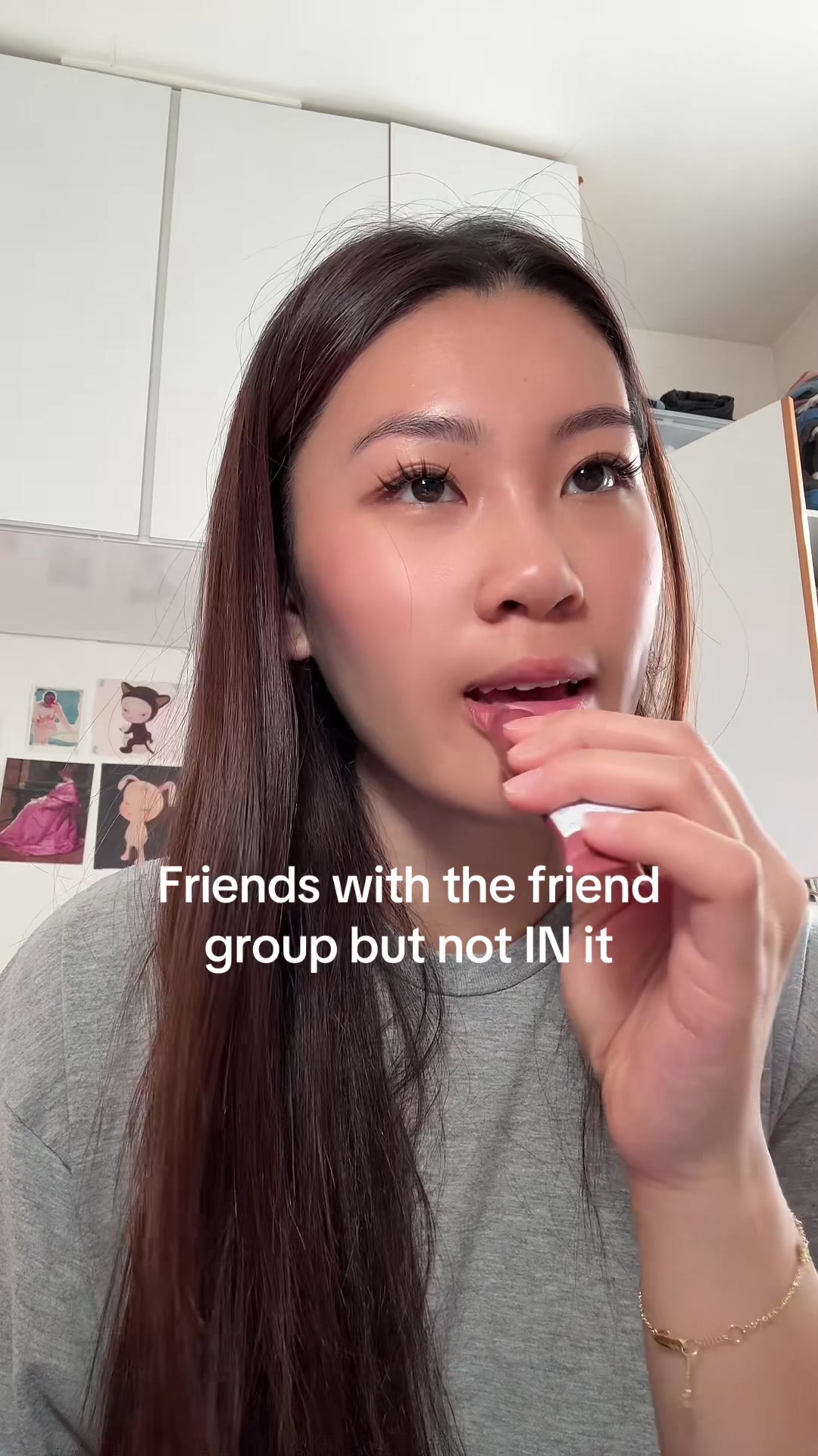 TikTok post by @aliceyyg for Sacheu. Caption reads: Worse feeling everrrrr! Using @SACHEU Beauty US....