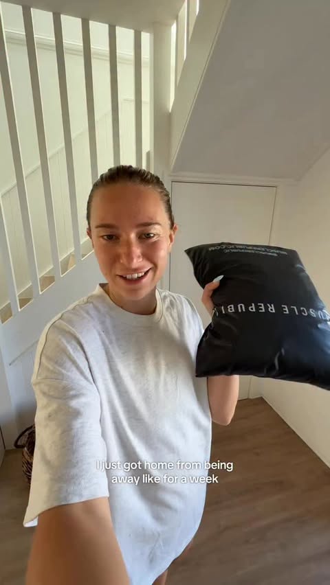 Instagram post by @dilshealth for Muscle Republic. Caption reads: Trent literally never buys anything for himself….....