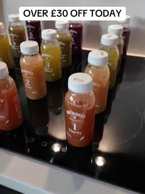 TikTok post by @davidwright85 for Nutriseed. Caption reads: [...] premium ingredients. Time for a reset?....
