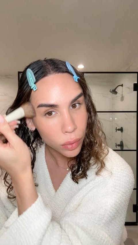 Instagram post by @makeupbyariel for First Aid Beauty. Caption reads: [...] for Facial Radiance Pads from....