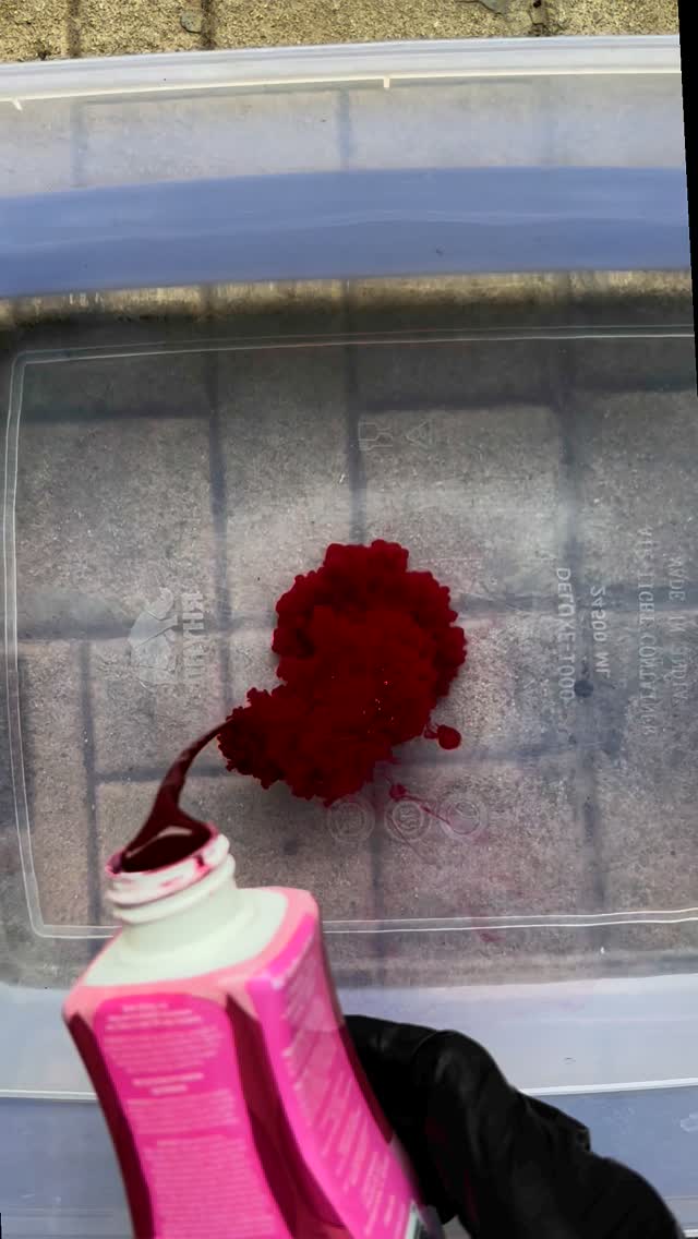 Instagram post by @knickgasm for Rit Dye. Caption reads: Let’s Customise Bubble Pink Adidas Sambas with us....