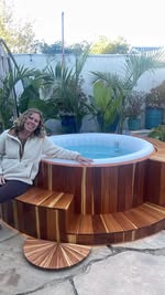 Instagram post by @wood_brain for TotalBoat. Caption reads: [...] entire piece with multiple coats of....