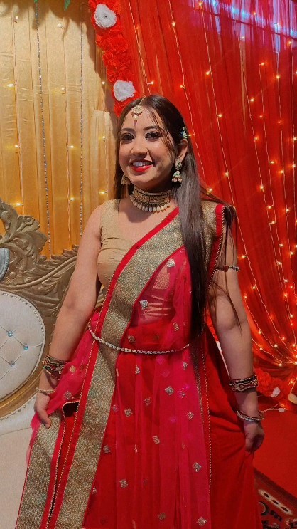 Instagram post by @bhattacharyyasinjini for Nature’s Essence. Caption reads: #Ad 
#Collab
#gifted
Recently I have received....