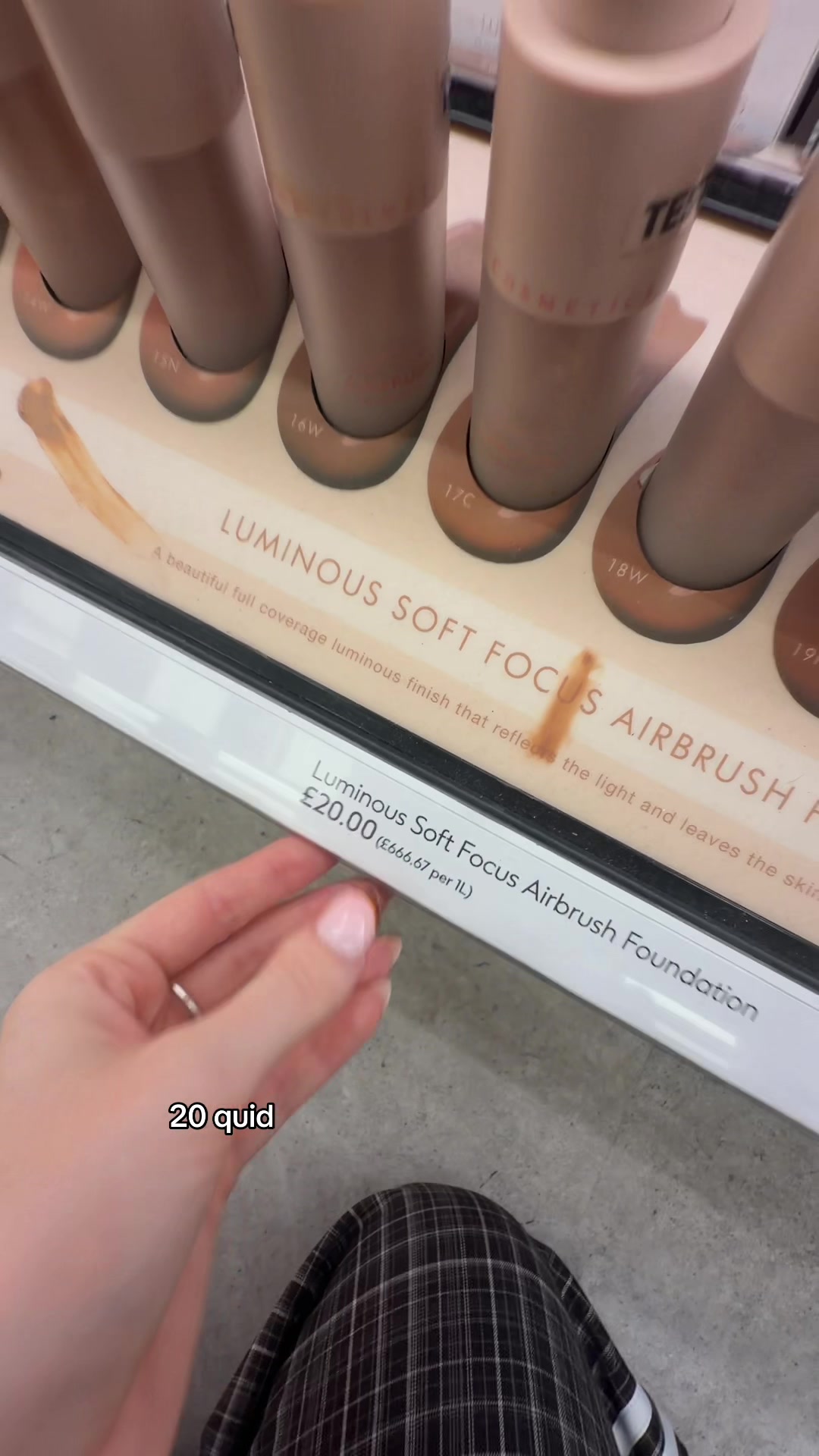 TikTok post by @roddersandnia for HNB Cosmetics. Caption reads: Grab yours whilst they’re so cheap!! @HNB....