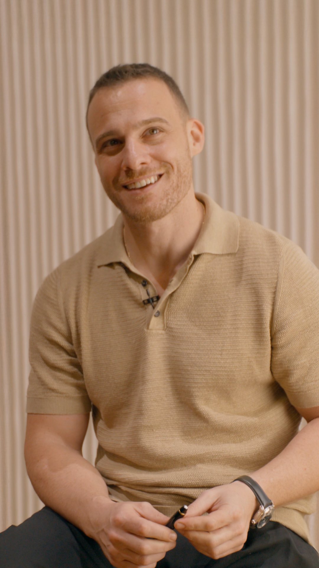 Instagram post by @thebursin for Montblanc. Caption reads: With his writing instrument in hand, Kerem Bürsin....