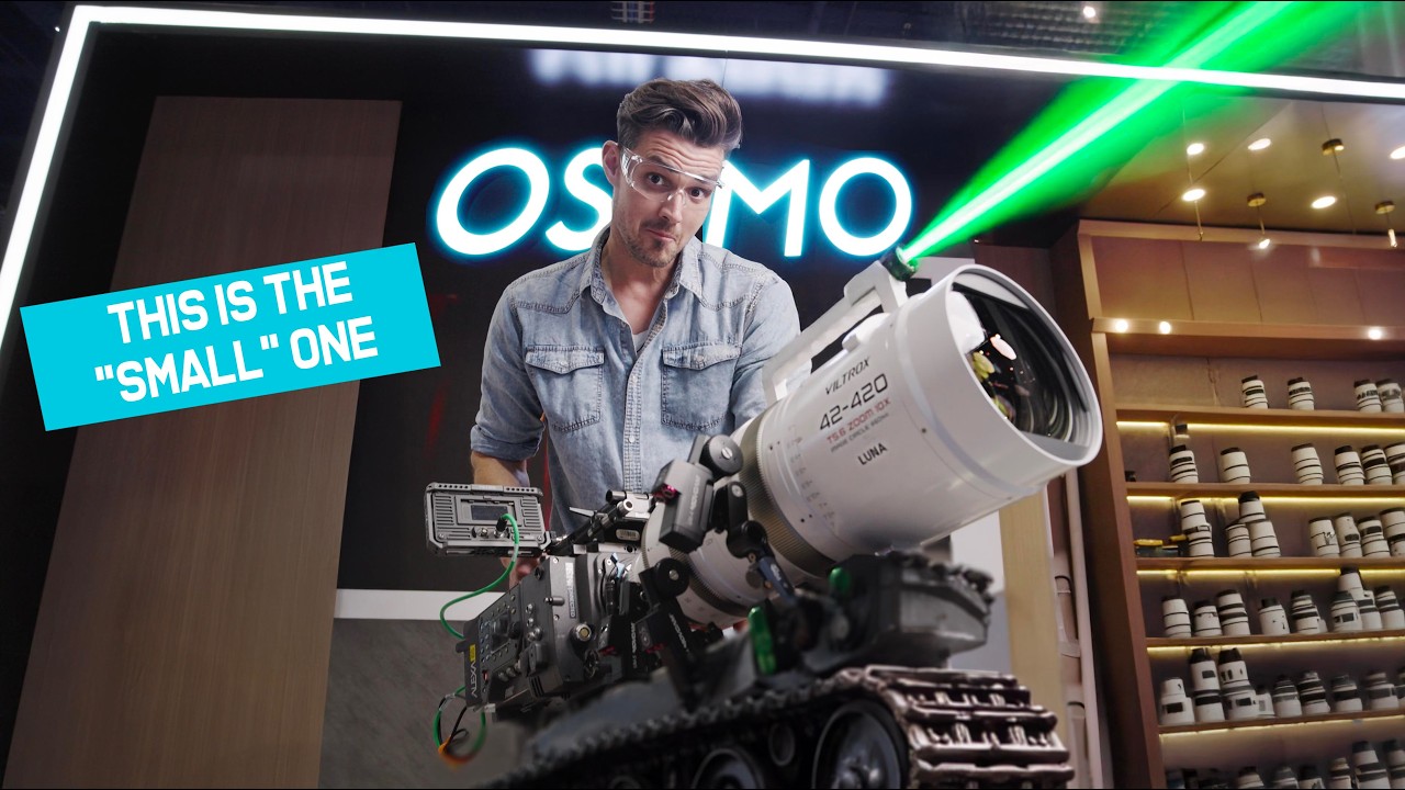 YouTube post by @MAKEARTNOWCHANNEL for B&H Photo Video. Caption reads: Camera Tech You Want But Can't Afford..