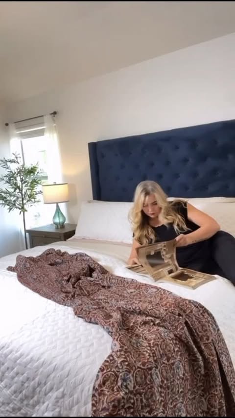 Instagram post by @aylinzorlular for Bedsure Home. Caption reads: 💫I’ve been using this Bedsure quilt for a while....