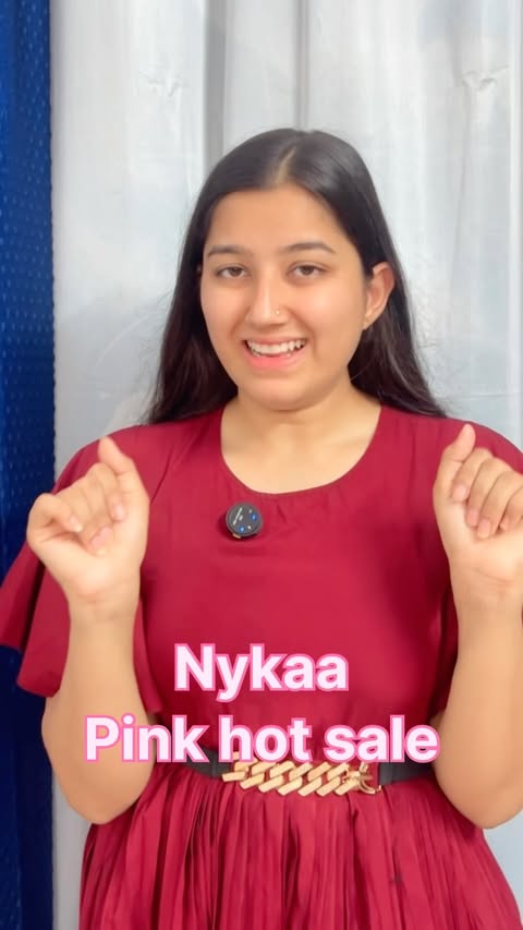 Instagram post by @ishu_gg06 for Nykaa. Caption reads: [...] and salon-like. 💖 Best part? During the....