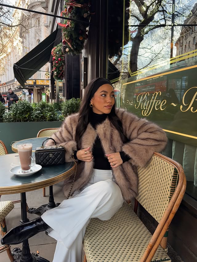 Instagram post by @ooliviamiller for Zara Home. Caption reads: December diaries ✨🌲💌 outfits and festive moments....