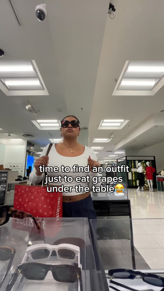 Instagram post by @alanisramireza for hollister. Caption reads: What are you wearing?!😂 @hollister....