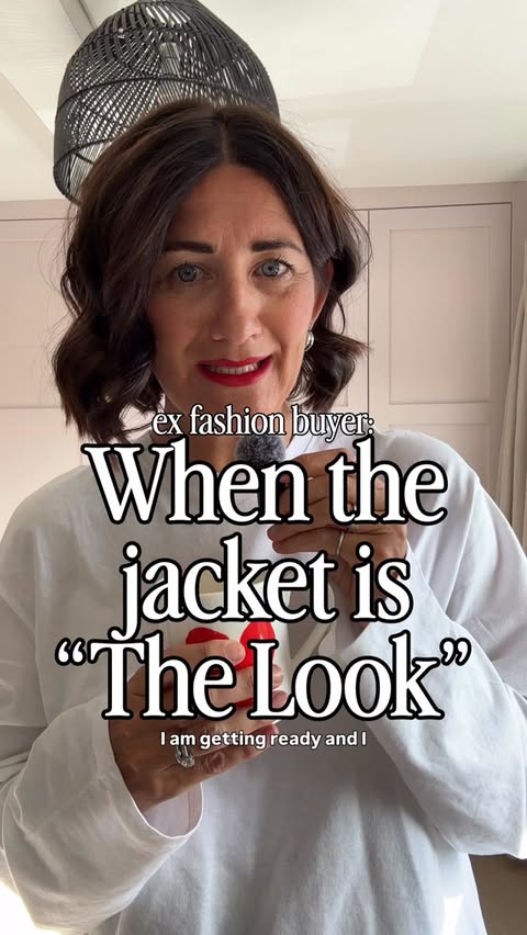 Instagram post by @stylebyninawhitehead for Boden. Caption reads: Some jackets are irresistible but this @boden....