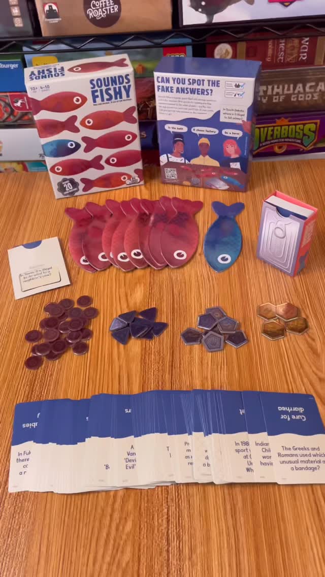 Instagram post by @tiktokboardgames for Big Potato. Caption reads: [...] in bio) this game was created by....