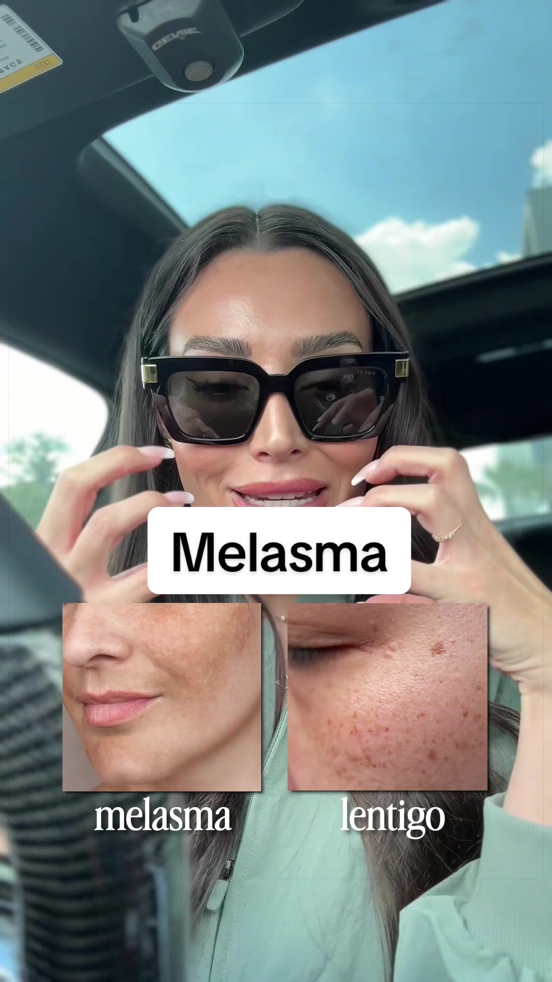 TikTok post by @carejohnston for Maelove. Caption reads: [...] @OBAGI MEDICAL SKINCARE @Naturium @Maelove.