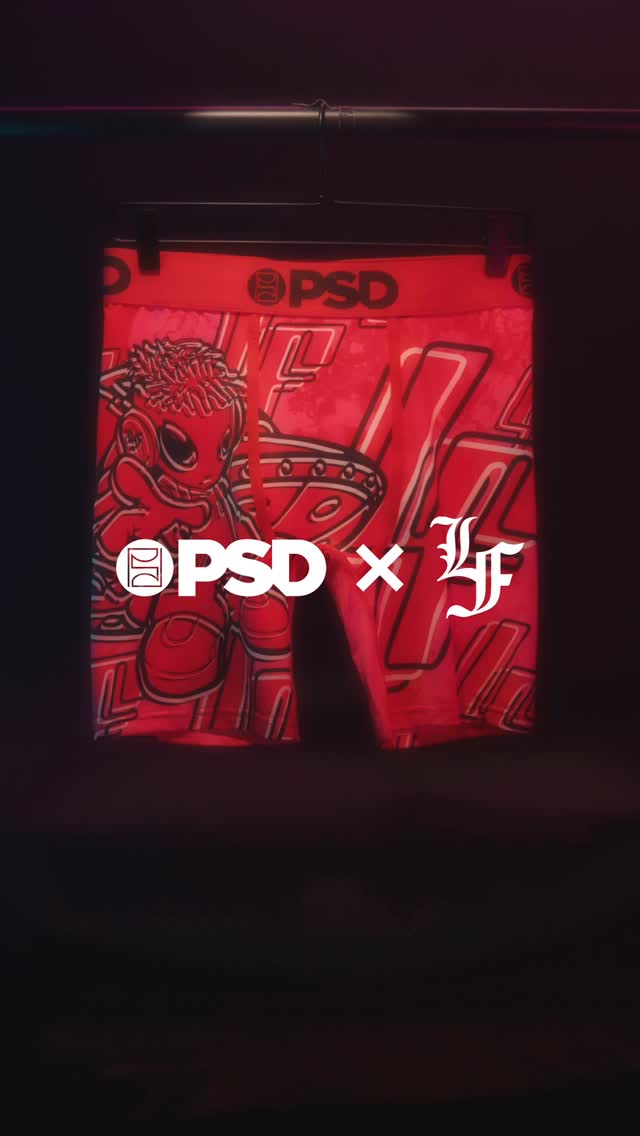 Instagram post by @lafrance for PSD Underwear. Caption reads: 1 of 1. @lafrance x @psdunderwear collection now....