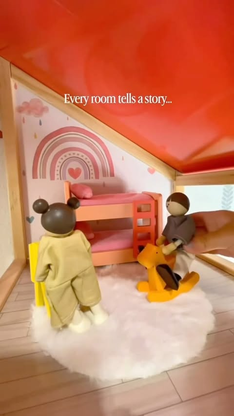 Instagram post by @bitsofmomlife for Tiny Land. Caption reads: [...] ⠀⠀ Use code Bits15 for 15% off #gifted....