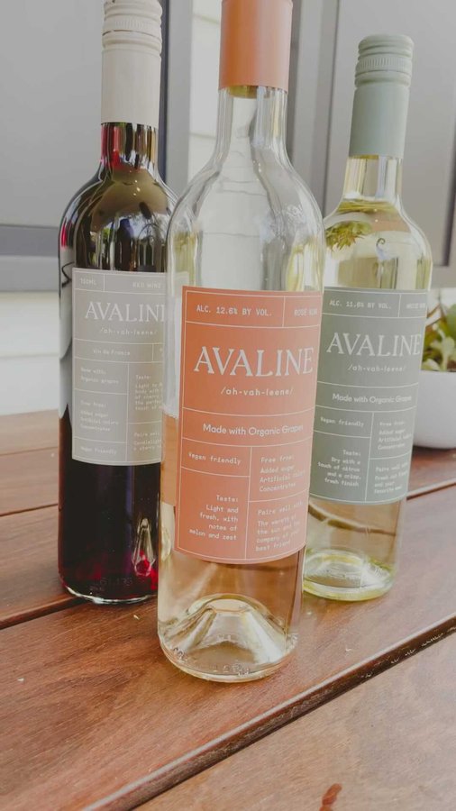 Instagram post by @jilliankhorn for Avaline. Caption reads: Wine flies when you’re having fun! One of my....