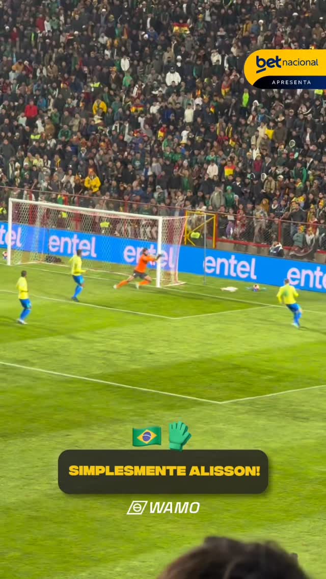 Instagram post by @canalwamo for Betnacional. Caption reads: ALISSON BECKER! 🇧🇷🧤

Se liga em algumas....