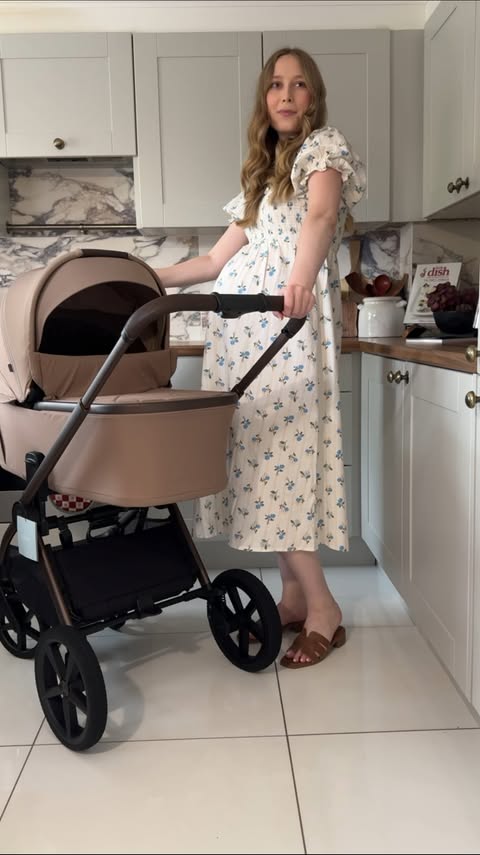 Instagram post by @lifeatsophs for Venicci. Caption reads: AD I had a Venicci travel system with my first....