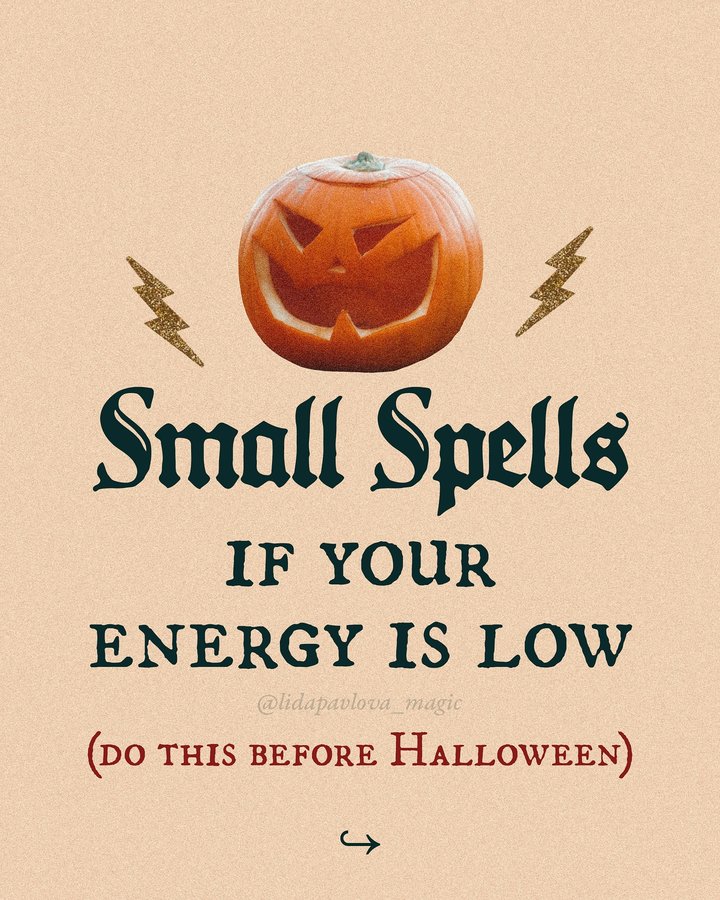 Instagram post by @lidapavlova_magic for INIU Shop. Caption reads: I created these small rituals based on the....