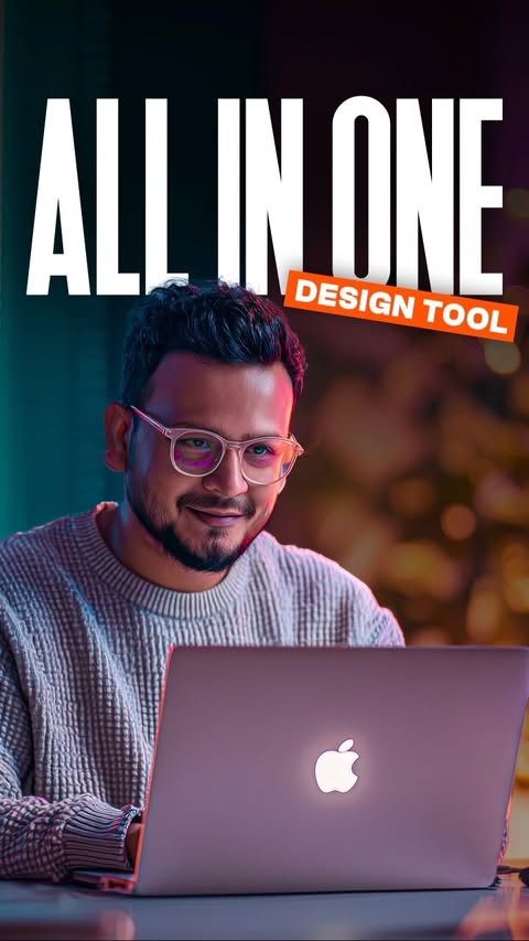 Instagram post by @dope.motions for Kittl. Caption reads: Tried Kittl just out of curiosity 😅
Now it’s....