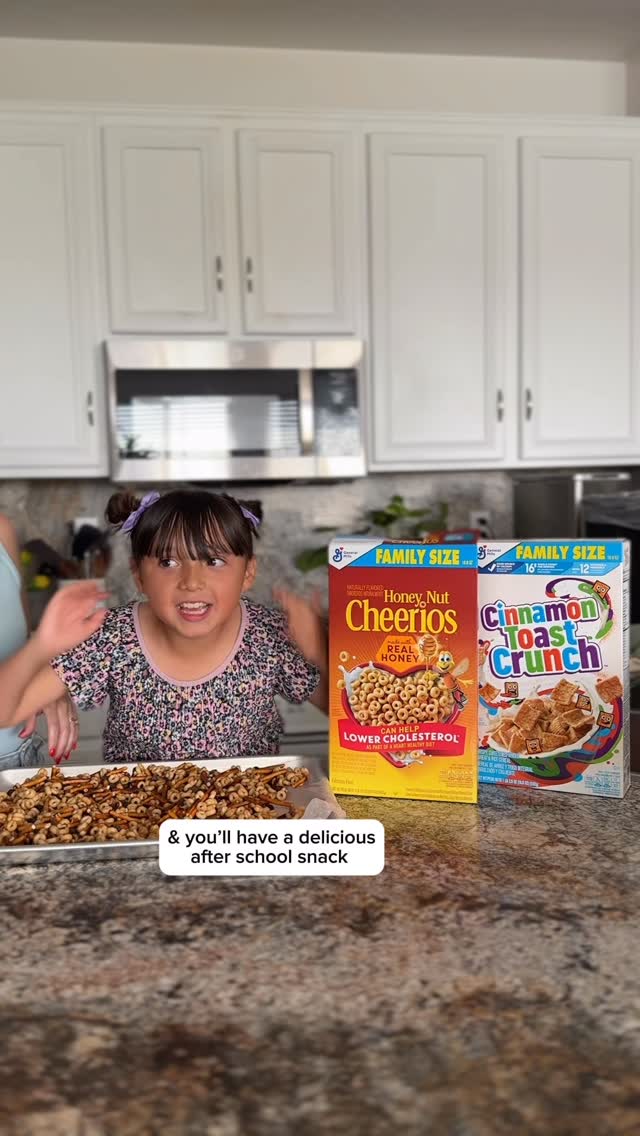 Instagram post by @aly.andco for General Mills. Caption reads: #AD We partnered with Honey Nut Cheerios to share....