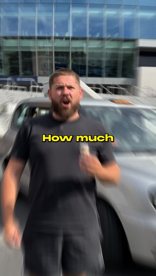 Instagram post by @johnnellis for Sorare. Caption reads: How Much Does It Cost To Visit Every Stadium In....