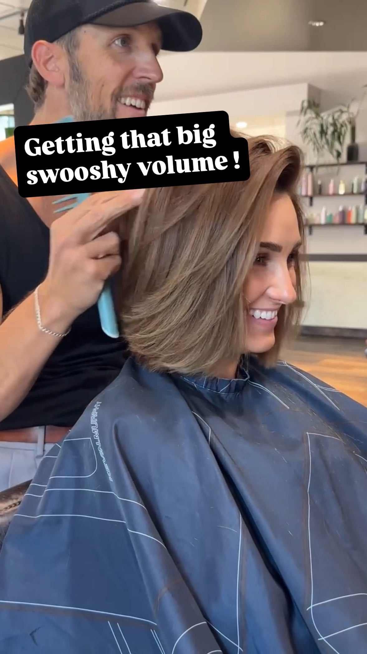 Instagram post by @rayvoltagebeauty for Fromm Pro. Caption reads: Just a good styling tutorial on our some of my....