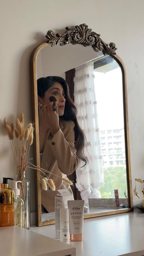 Instagram post by @enhancebychand for Tira. Caption reads: [...] what the day throws at me. Shop on....