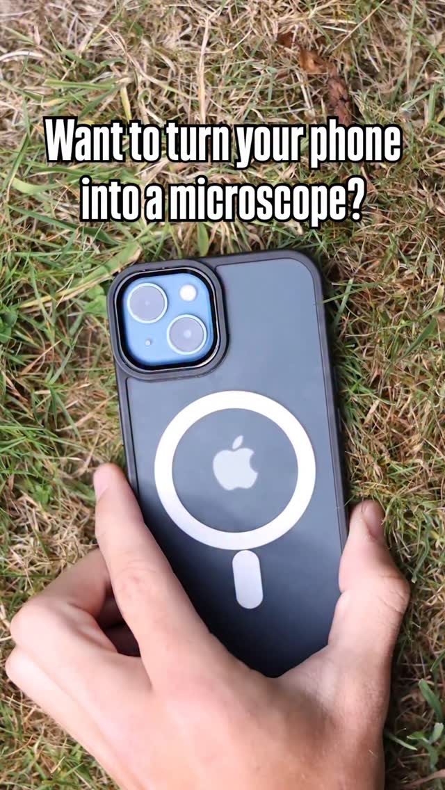 Instagram post by @jjrheams.photography for SANDMARC. Caption reads: Want to get up close macro pics with your....