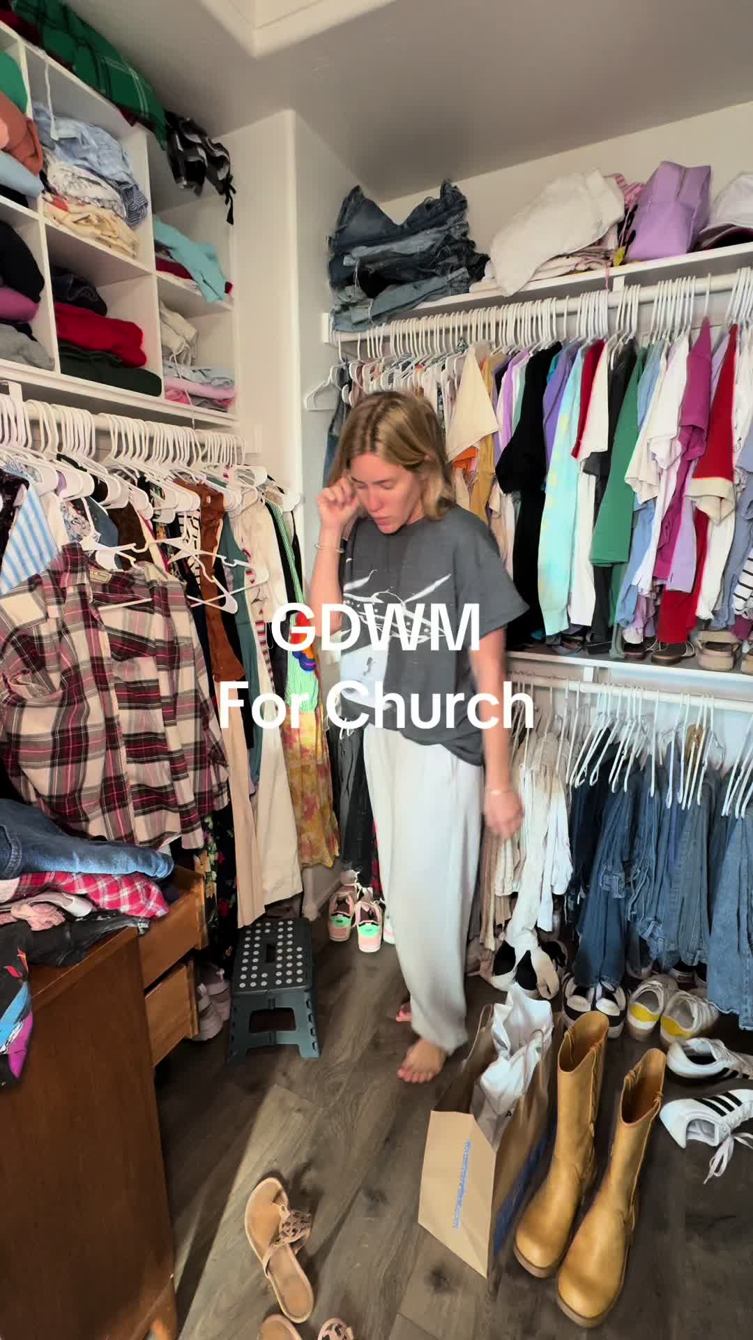 TikTok post by @followkristenfriend for DIBS Beauty. Caption reads: The dramaaaa. But also these boots are life!....