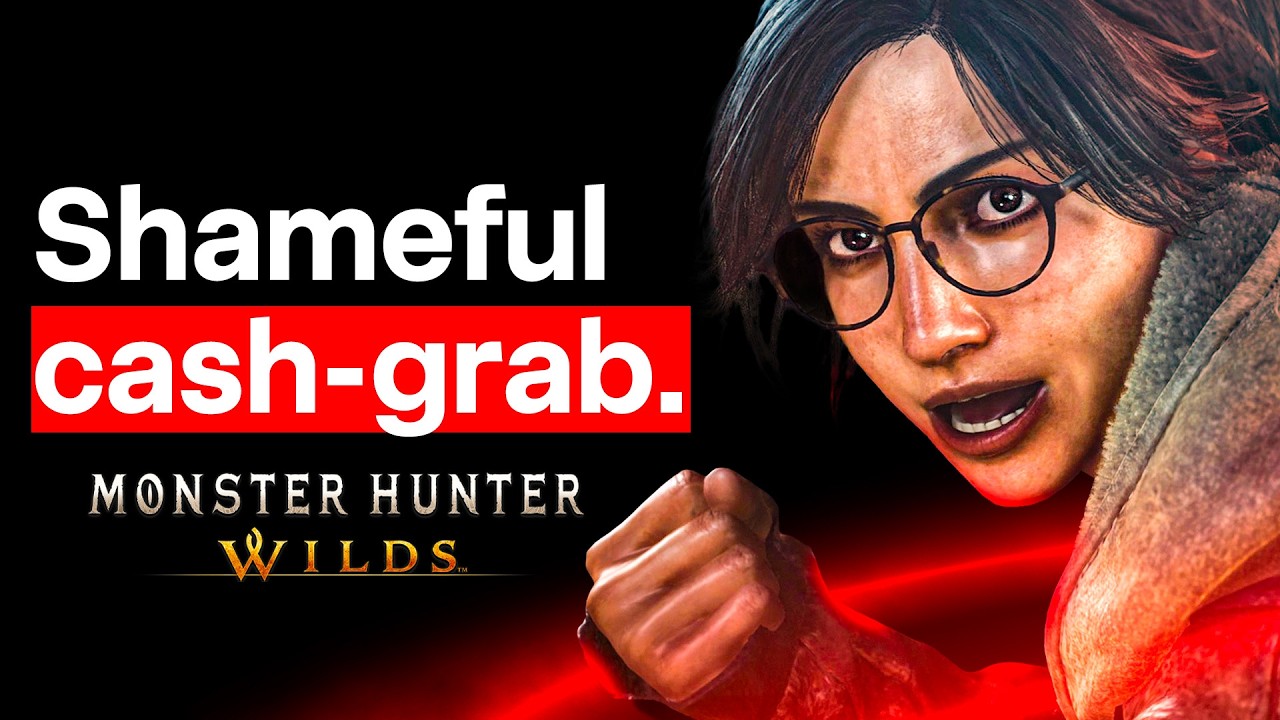 YouTube post by @BellularNews for Saily. Caption reads: We Documented Monster Hunter's PC Betrayal: This....