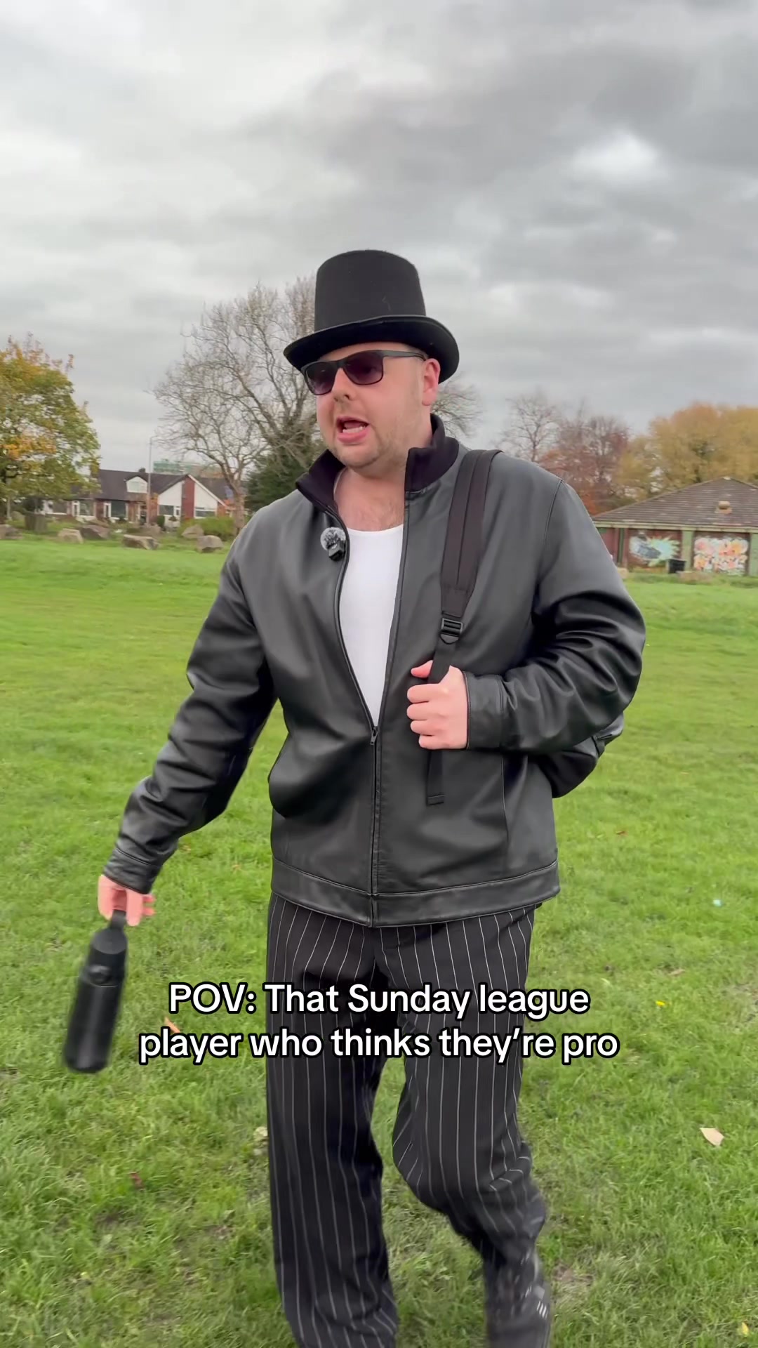 TikTok post by @mrlookalikeany1 for air up. Caption reads: POV: That Sunday league player who thinks they’re....