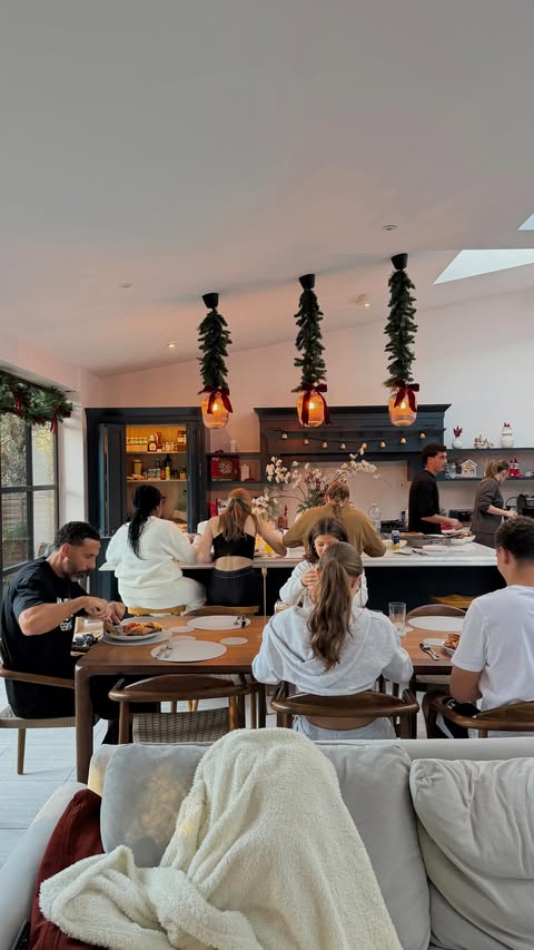 Instagram post by @rioferdy5 for Airbnb. Caption reads: Family Christmas all wrapped up in the most....