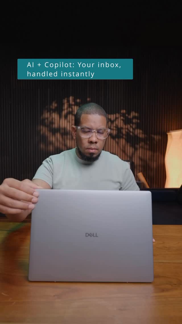 Instagram post by @nestorpool for Dell Technologies. Caption reads: I’m using my @delltech PC powered by @intel Core™....